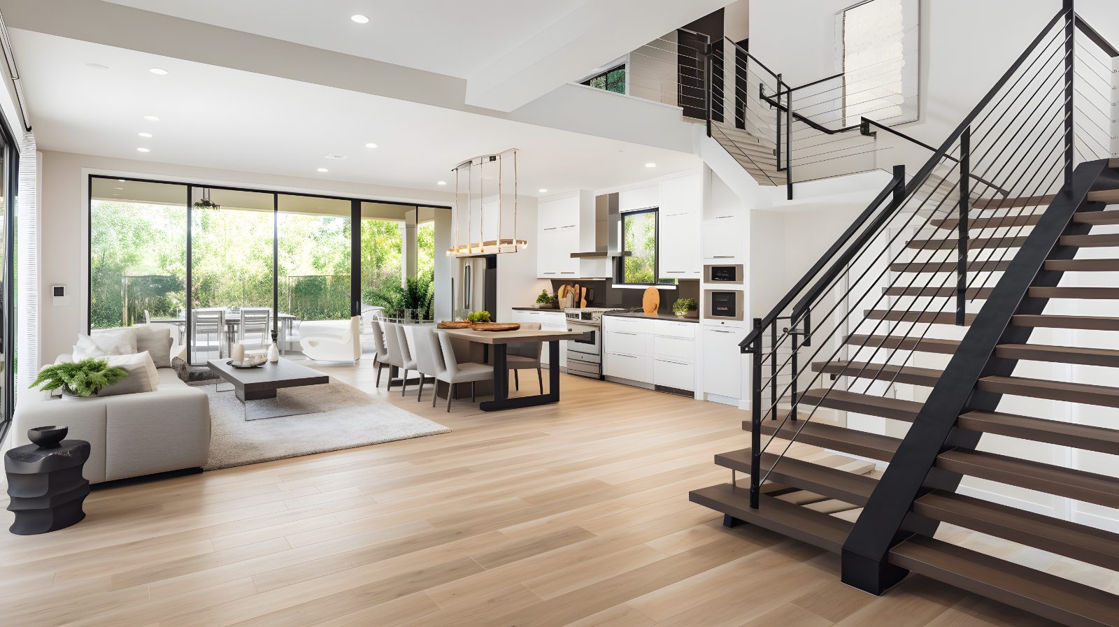 Beautiful finished home interior